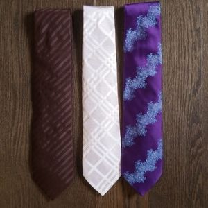 Burberry, Hugo Boss and Thomas Pink ties